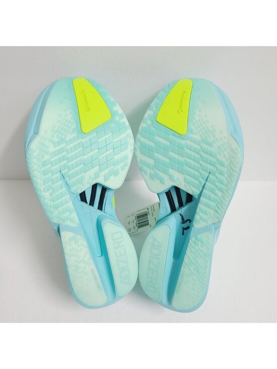 NEW Adidas Adizero Adios Pro 4 Running Shoes JR1251 Size 6 Flash Aqua #1 main image 5